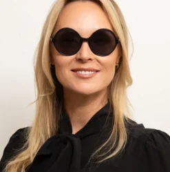 Black Audrey Sunglasses Solbrille